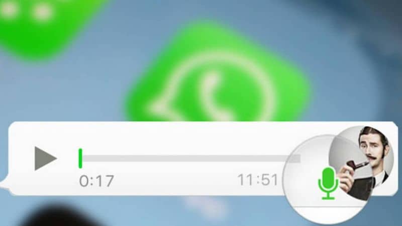 mensaje de audio whatsapp