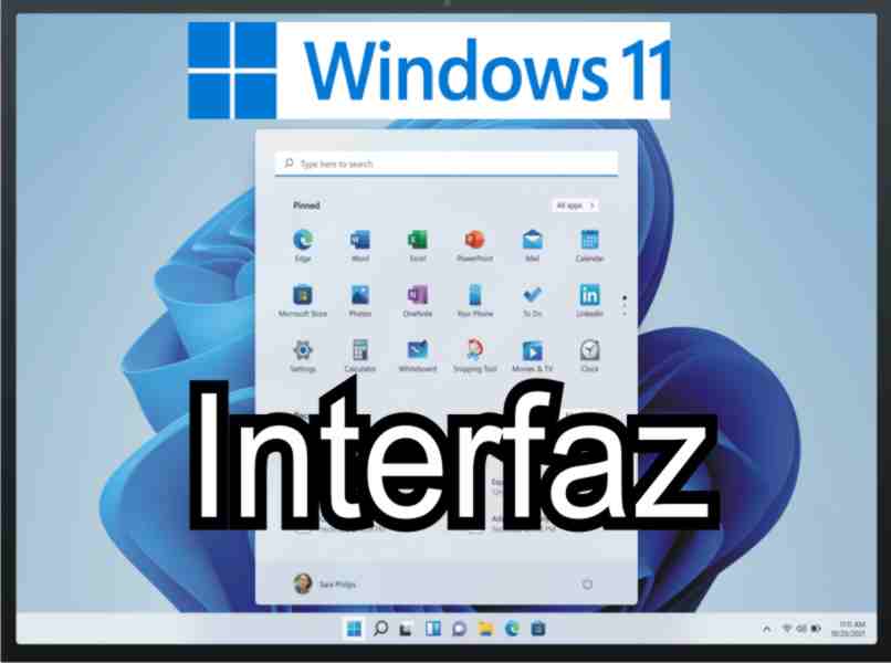 interfaz de windows 11