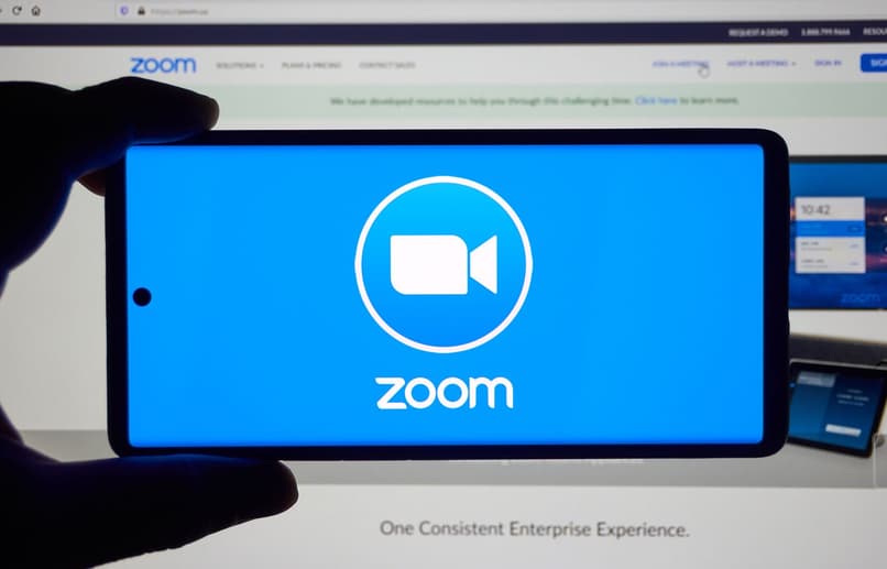 el zoom sigue siendo la pantalla de conexión