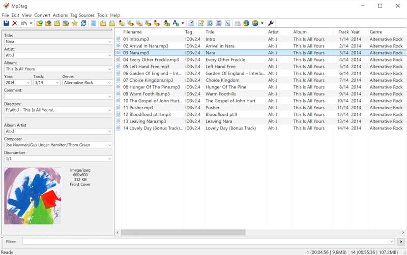 cómo etiquetar archivos MP3 con Mp3tag