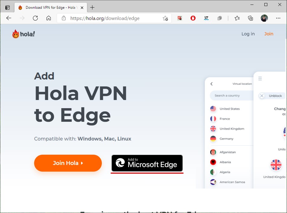 3 Agregue VPN al navegador