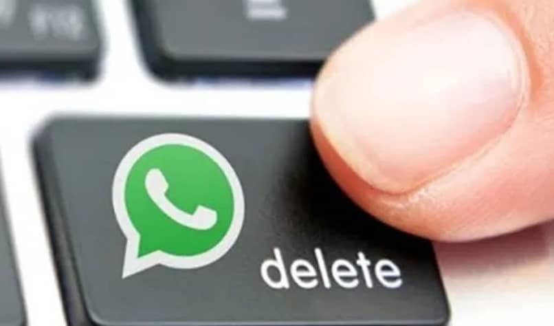 botón para borrar whatsapp