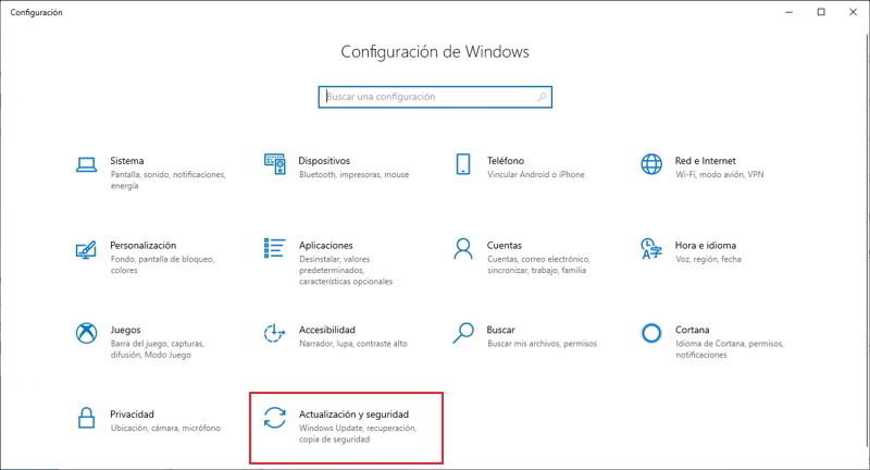 Actualizar Windows 10 1