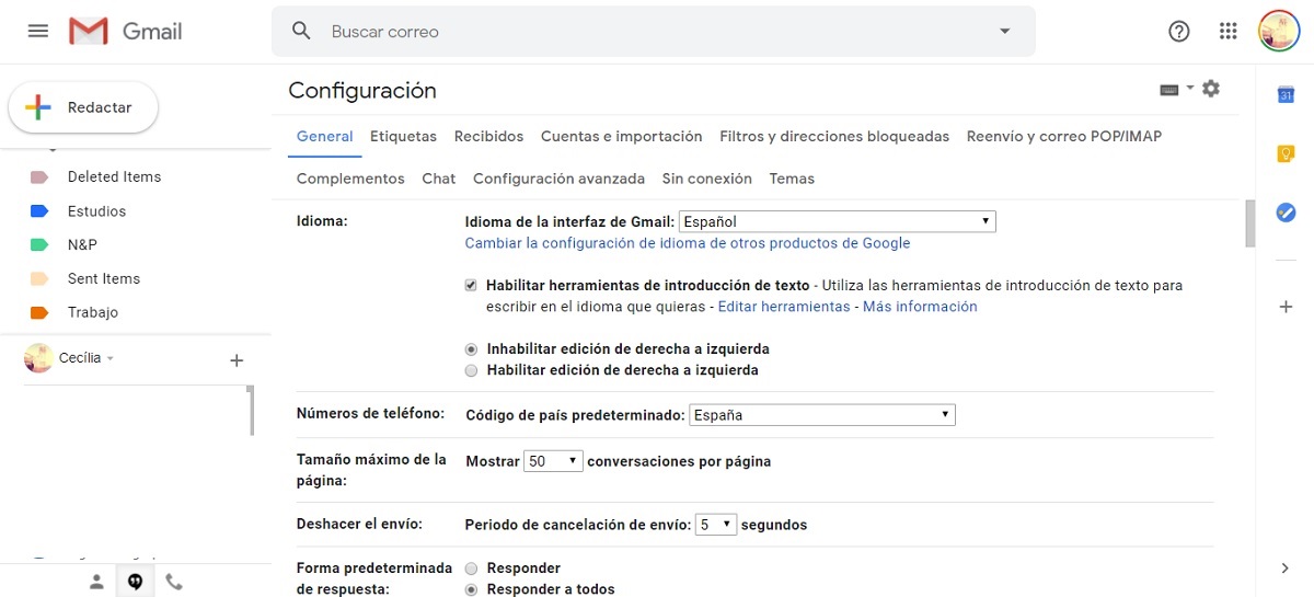 configuración-de-opciones-de-gmail