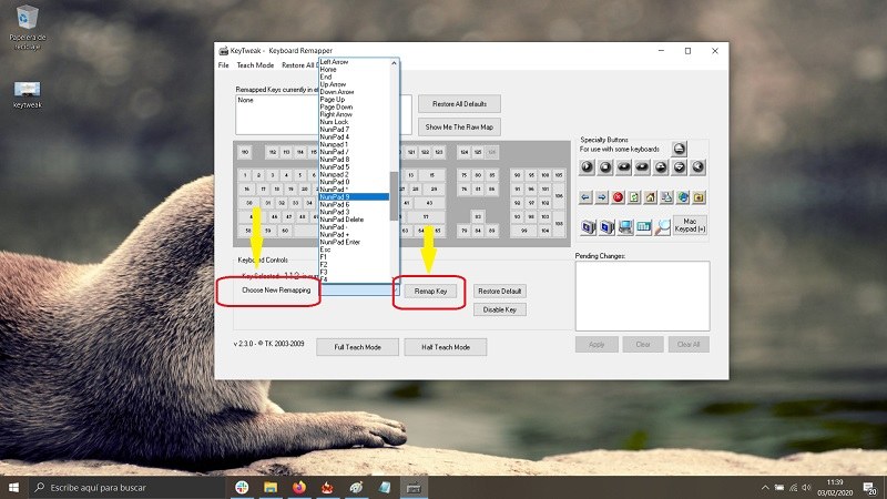 Cómo cambiar la función de las teclas en su computadora con Windows 1