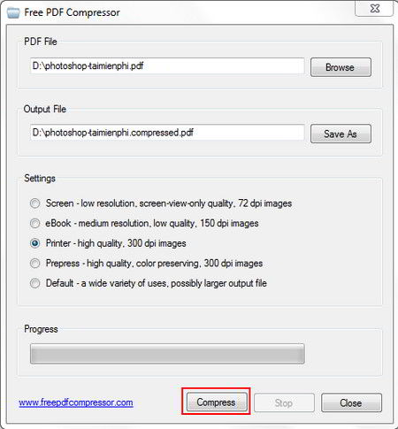 Compresor de PDF gratuito