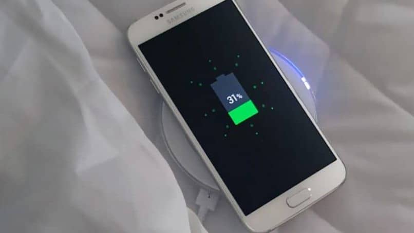 batería del teléfono móvil androide 