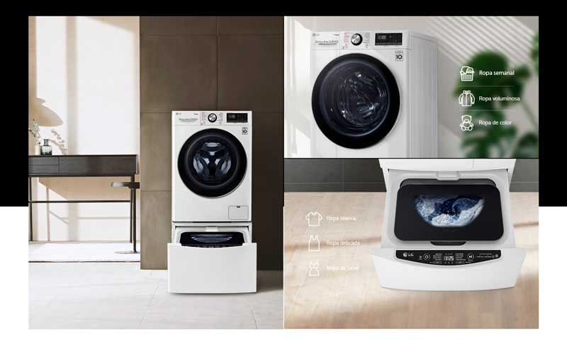 Todo lo que necesita saber sobre las lavadoras inteligentes de doble tambor LG TWINWash