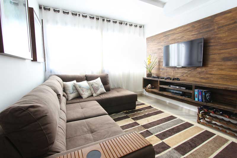 tamaño ideal de TV dependiendo de la distancia desde el sofá