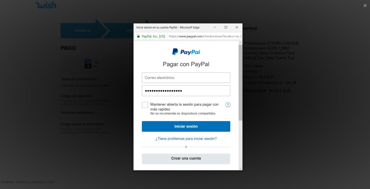 deseo paypal