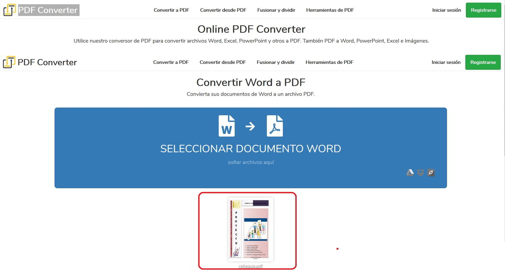 5 formas de guardar un documento de Word como documento PDF 8