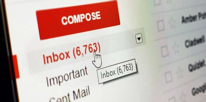 bandeja de entrada de gmail