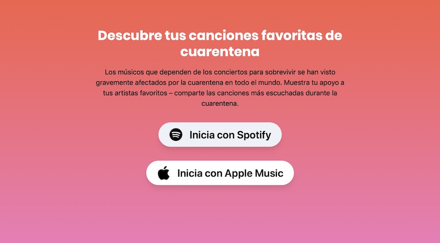 tixel spotify apple music favorito cuarentena