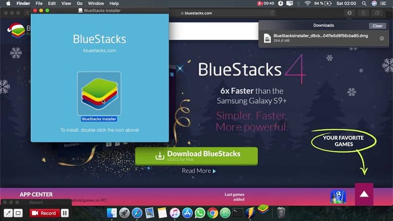 Descargue e instale BlueStacks para PC