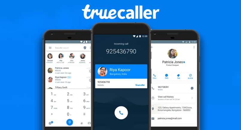 La llamada telefónica de la cadena de bloques de la aplicación truecaller finalizó 127