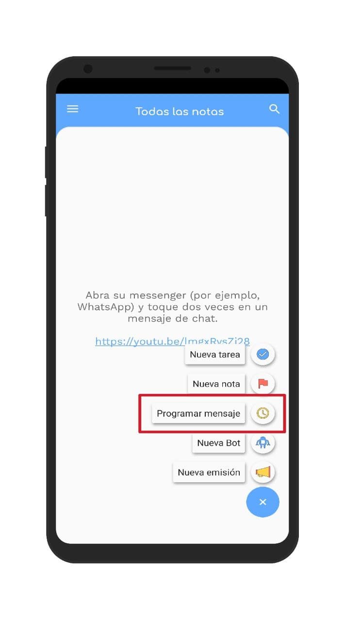 Cómo programar un mensaje de WhatsApp con una aplicación