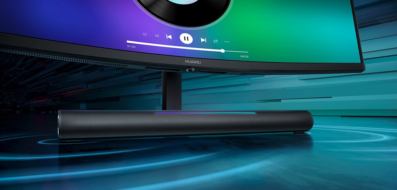 Huawei MateView GT, pantalla curva de 34 pulgadas y línea de audio incorporada 1