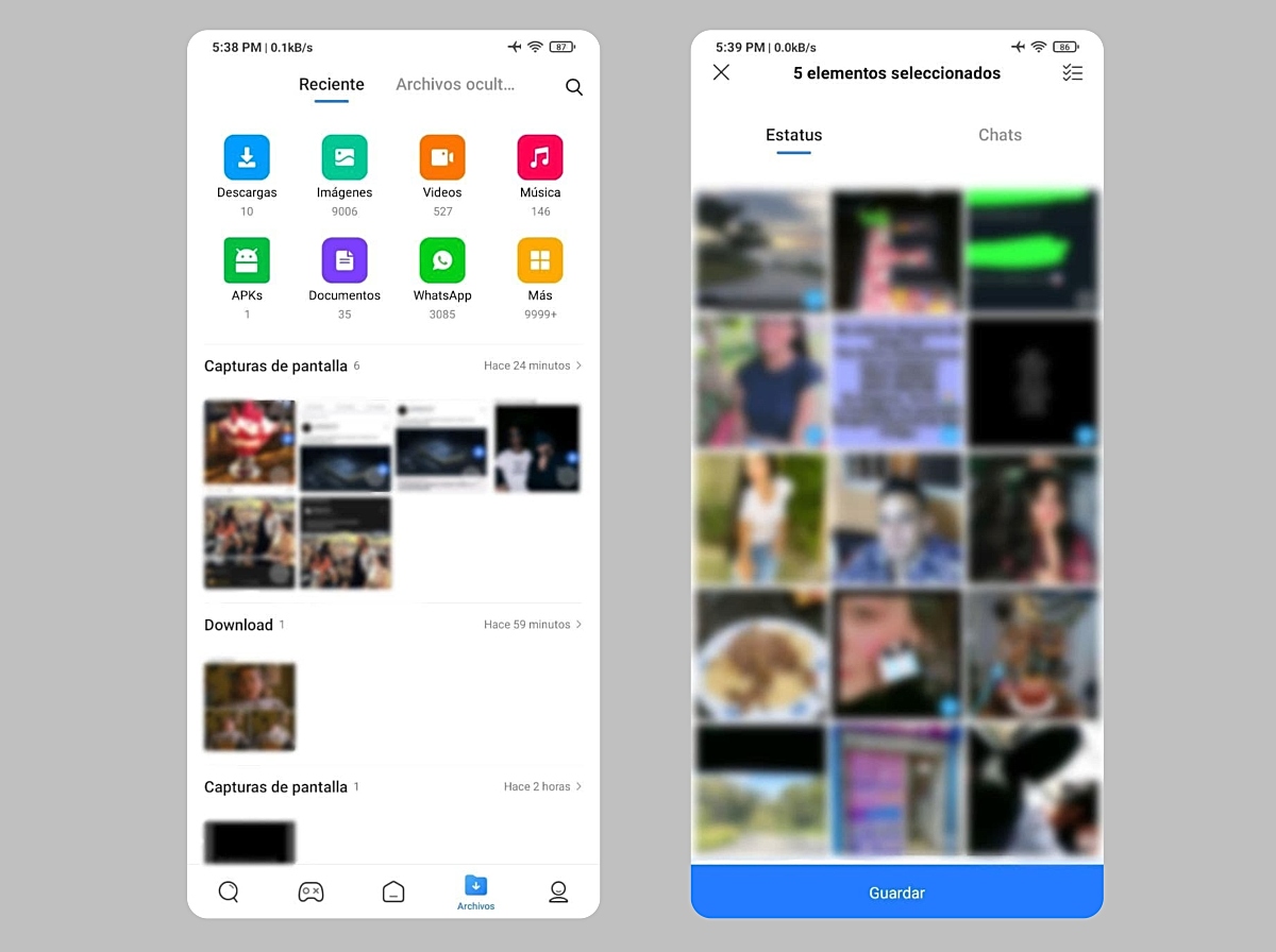Descarga estados, videos e imágenes de WhatsApp con tu navegador Xiaomi