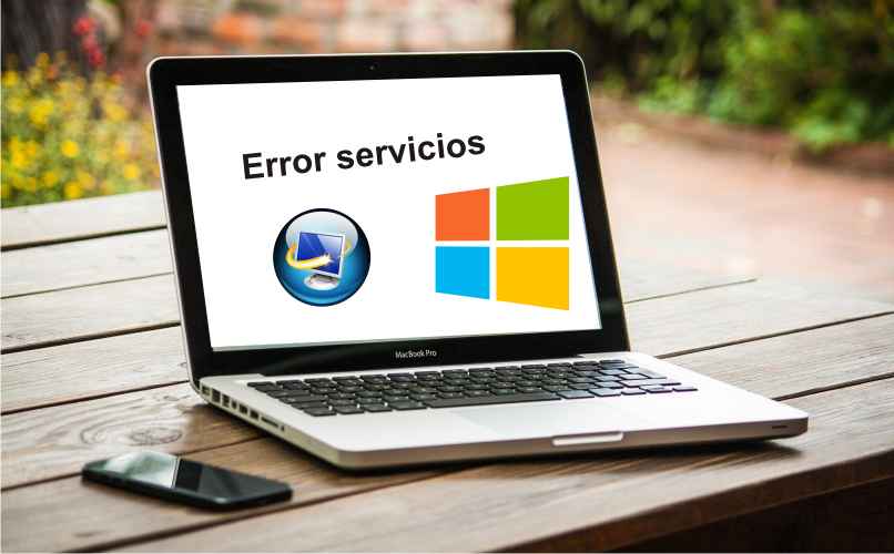 reparar error de servicios en windows