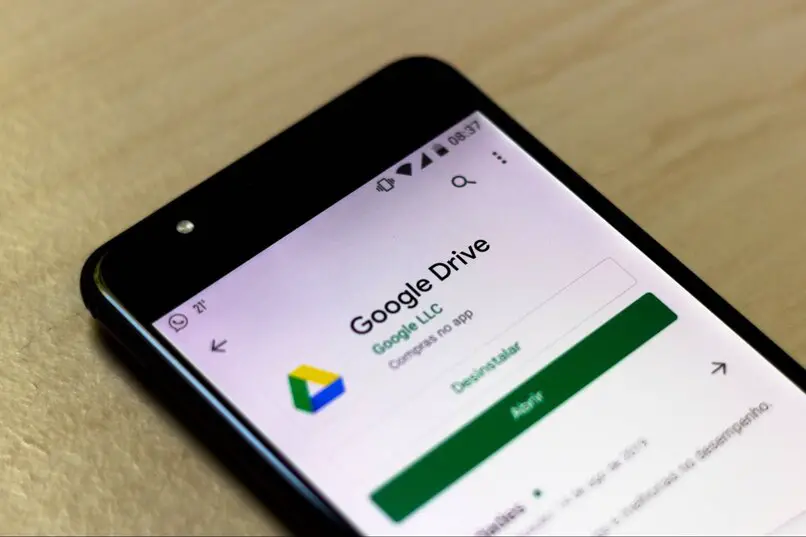 actualizar google drive en el móvil