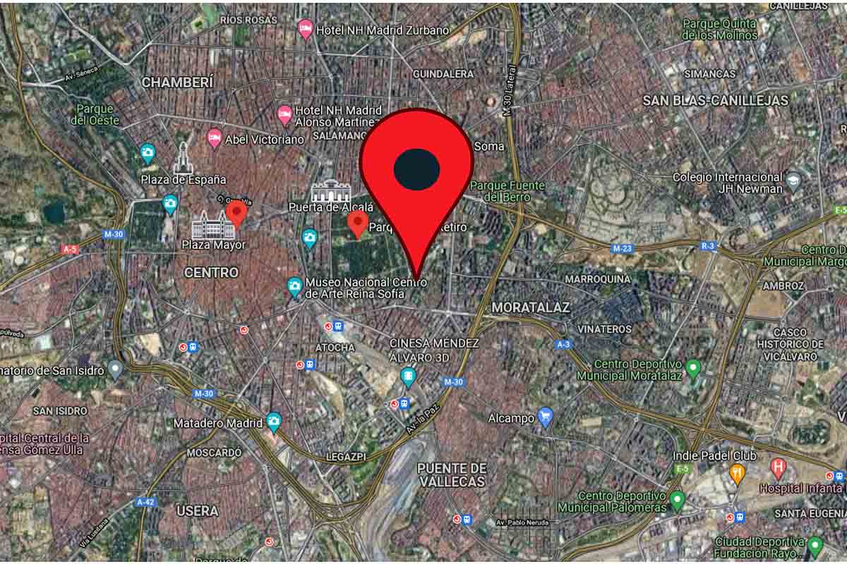 Google Maps: cómo ver Madrid con vista satelital