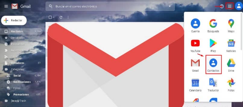 opciones de computadora de gmail