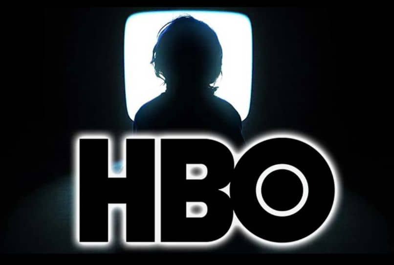 silueta humana tv logo hbo