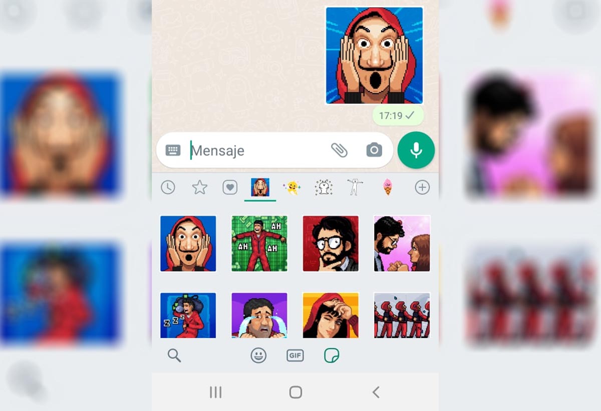 ▶ Cómo conseguir stickers animados de La Casa de Papel para WhatsApp