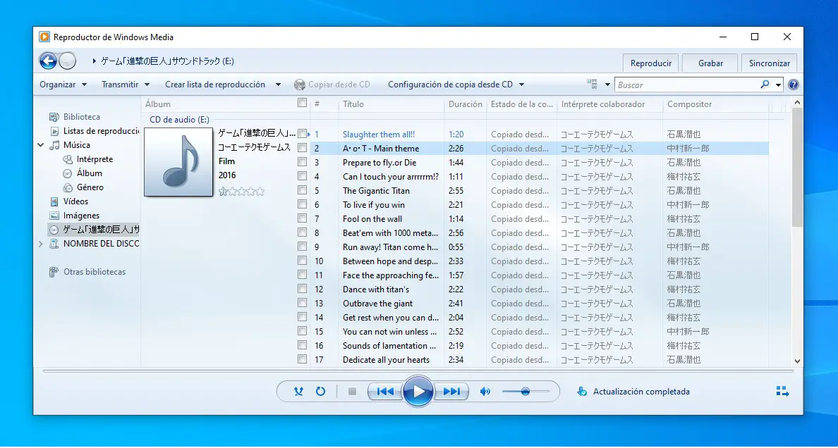Cómo convertir sus CD a MP3 con Windows Media Player en Windows 10 1