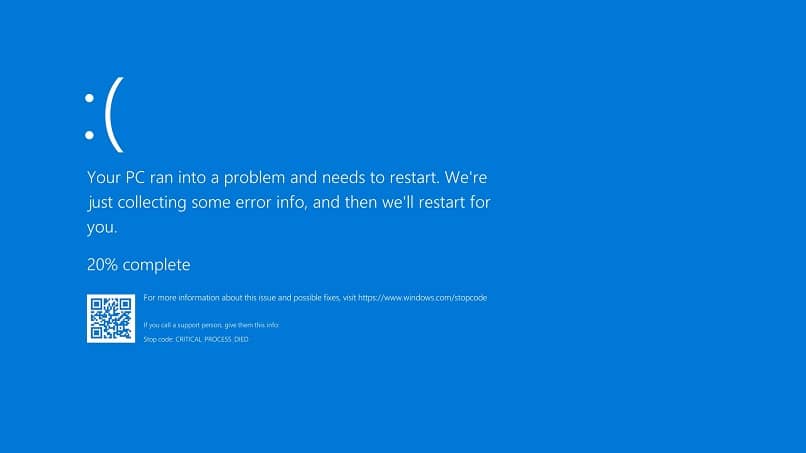 error de pantalla azul de actualización de Windows