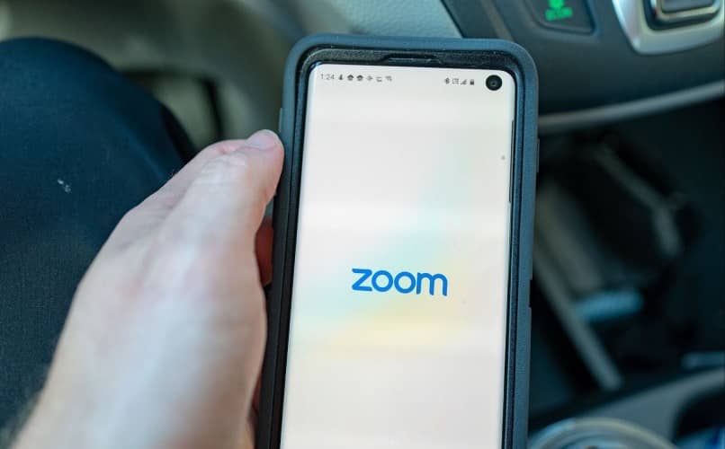 cámara móvil para su reunión con zoom