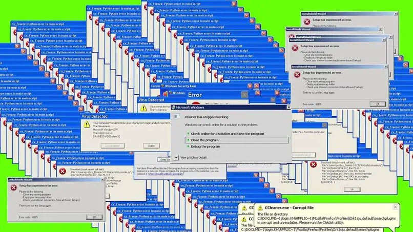 Windows abre error de computadora