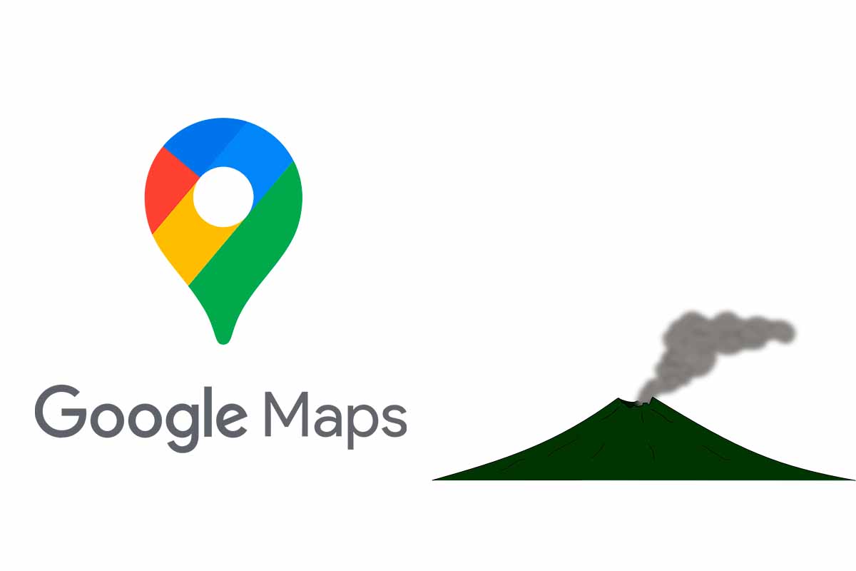 Cómo ver la vista satelital del volcán La Palma en Google Maps 1
