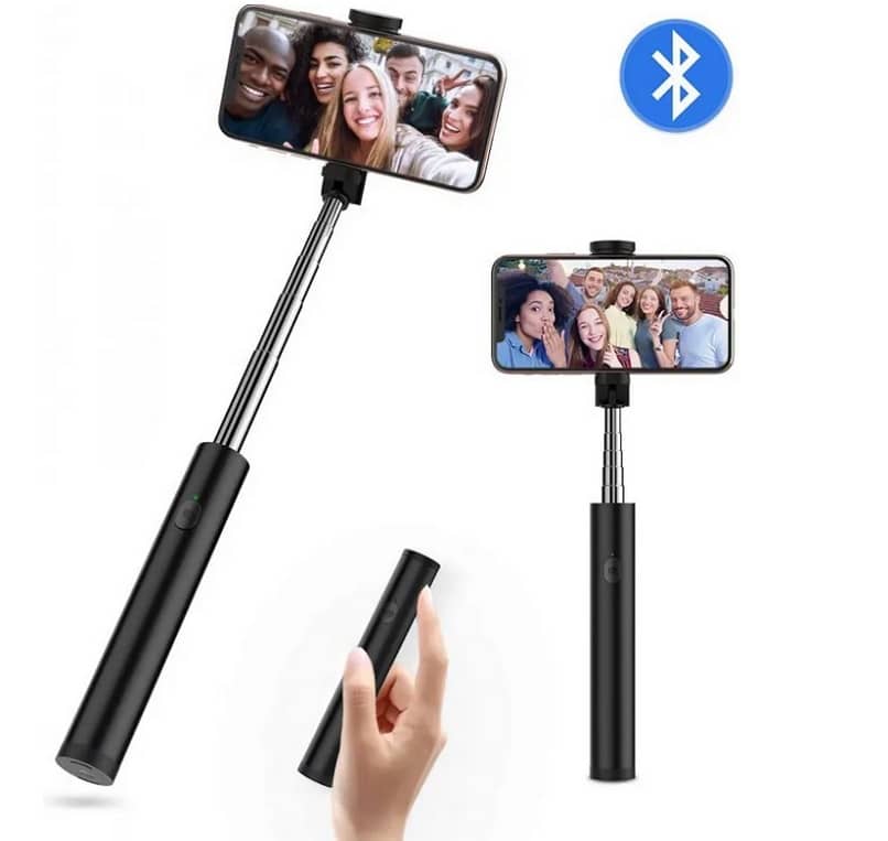 palo de selfie con bluetooth