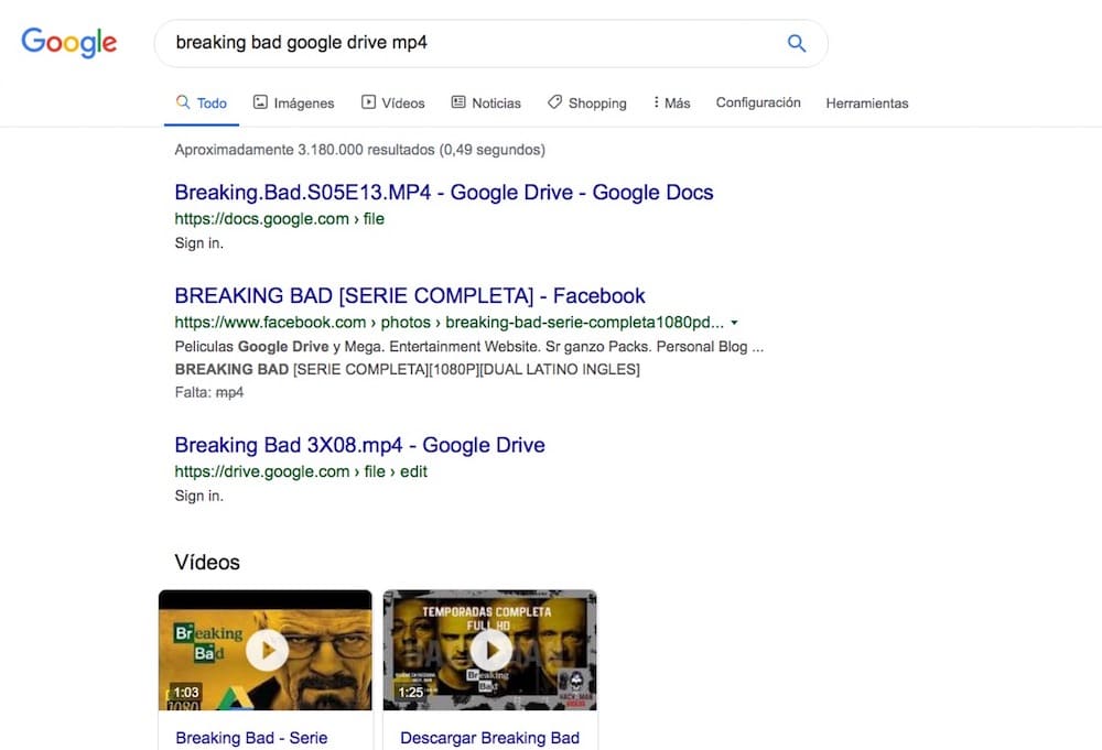 El agujero de seguridad de Google que te permite ver películas pirateadas desde Drive