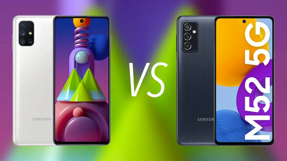 Samsung Galaxy M51 vs M52 5G, diferencias y cuál es mejor