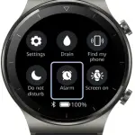 Setting Alarm On Reloj Inteligente Huawei