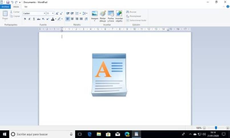 Cómo instalar o desinstalar el programa WordPad en Windows 10 (ejemplo)
