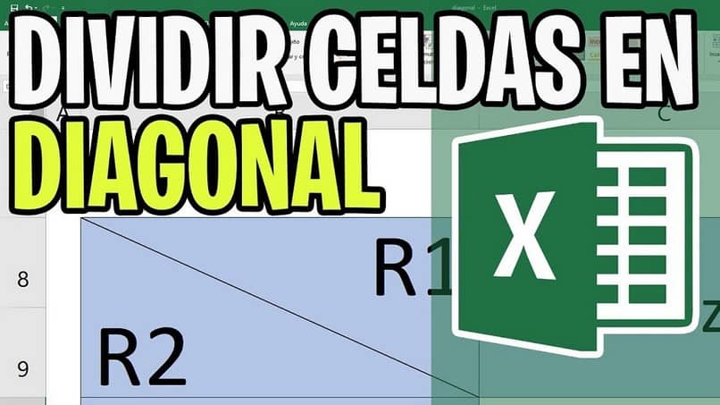 Cómo dividir una celda en diagonal y escribir para tablas de doble entrada en Excel (ejemplo)
