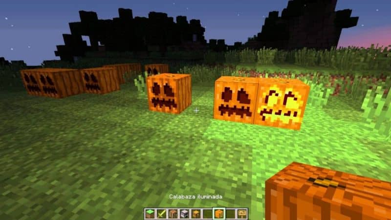 Cómo tallar calabazas en Minecraft para hacer decoraciones de Halloween