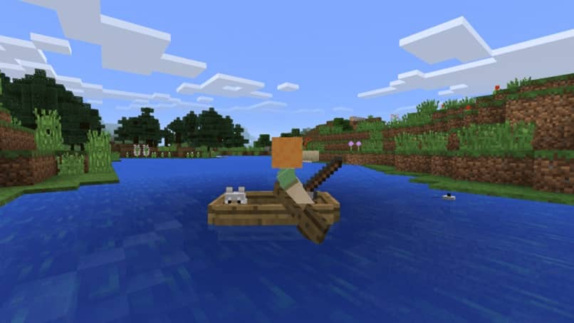 ¿Cómo hacer un bote, bote o bote en Minecraft?  - Minecraft largo (ejemplo)