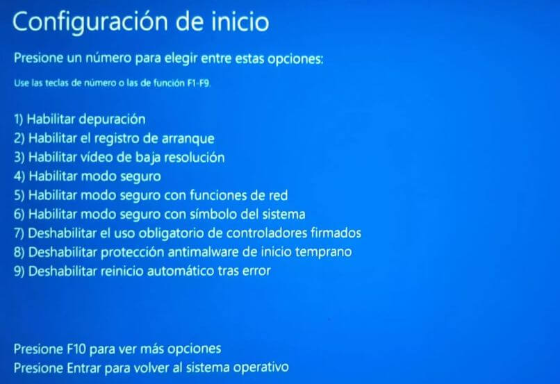 Cómo habilitar el arranque en 'Modo seguro' en Windows 10 - Use BIOS