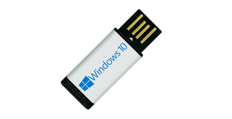 Cómo eliminar particiones de la memoria USB en Windows 10 (ejemplo)