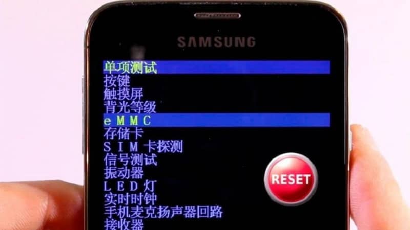 Cómo formatear o restablecer el teléfono celular con recuperación en chino (ejemplo)