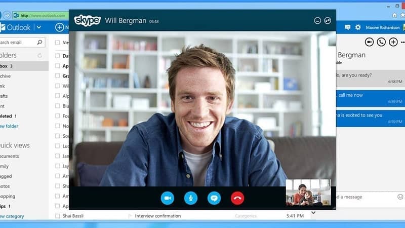 ¿Dónde guardar archivos, chats, fotos y grabaciones en Skype?