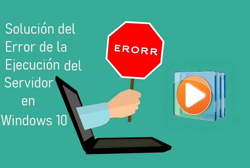Cómo corregir un error de ejecución del servidor en Windows 10 (ejemplo)