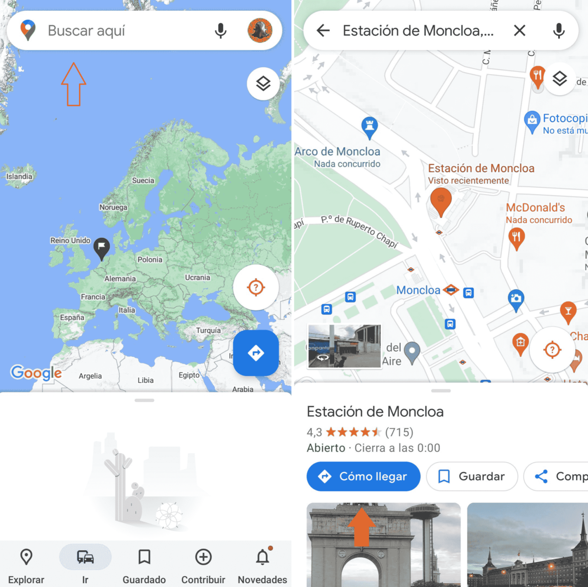 Cómo habilitar el senderismo de Google Maps