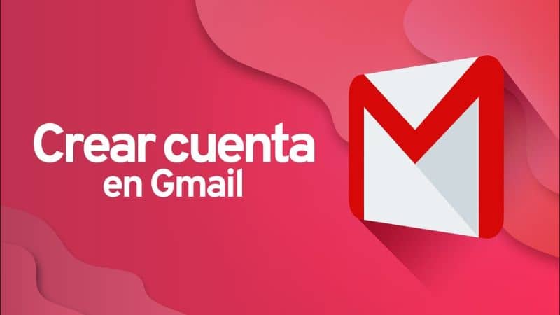 Fondo rojo del correo electrónico de Gmail
